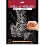 Artlover Škrabací obrázek stříbrný 20 x 25 cm – Hledejceny.cz