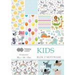 Happy Color Blok se vzorovanými papíry KIDS 80g/m2 A4 15 listů 30 vzorů HA 3808 2030 K – Zbozi.Blesk.cz