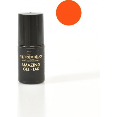 Nehtyprofi UV/LED Amazing gel lak 5 Orange Neon 5 ml