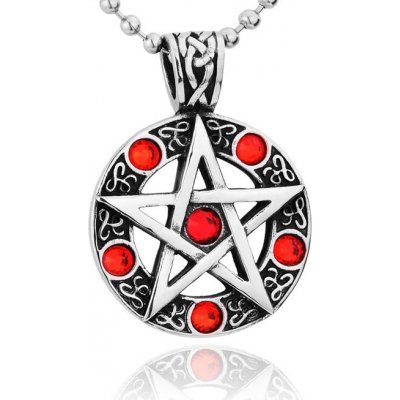 Origoska Řetízek supernatural (lovci duchů) pentagram (ocel) SP02 Stříbrná