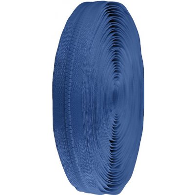Zip kostěný No 5 metráž, velké, 220 modrá jeans tmavá – Hledejceny.cz