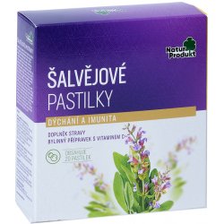 Naturprodukt Šalvejové 20 pastilek