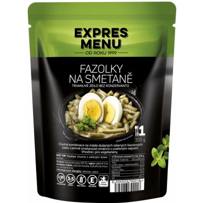 EXPRES MENU Fazolky na smetaně 300 g – Sleviste.cz