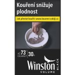 WINSTON Pouch tabák cigaretový black 30 g x 10 ks