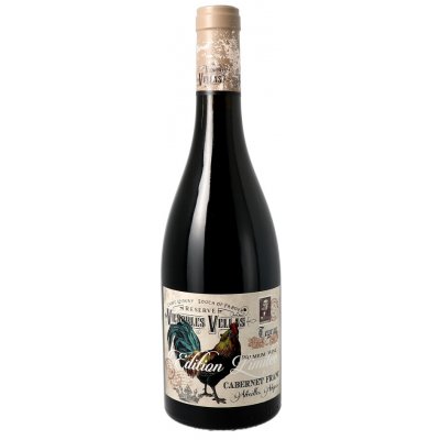 Vignobles Vellas Le Coq Cabernet Franc 15% 0,75 l (holá láhev) – Hledejceny.cz