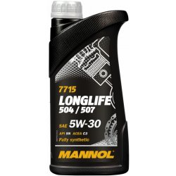 Mannol Longlife 504/507 5W-30 1 l