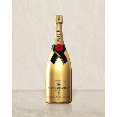 Moët & Chandon Brut Impérial 12% 1,5 l Magnum Golden Light svítící láhev (holá láhev) – Zboží Dáma