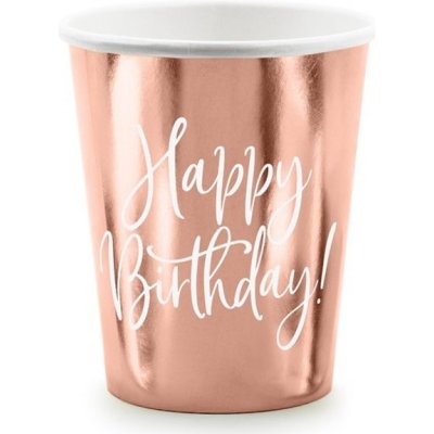 PartyDeco KELÍMKY papírové Rose Gold 220ml – Hledejceny.cz