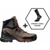 Dámské trekové boty Mammut Trovat Tour High GTX Women bungee-apricot brandy hnědá