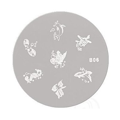 NehtyShop destička na razítka B06 – Zboží Dáma