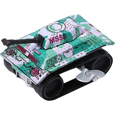 Wiky Tank kovový natahovací na klíček 6cm v krabičce 7x3x5cm – Zbozi.Blesk.cz