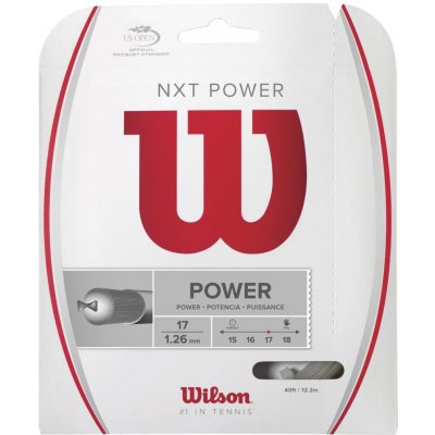 Wilson NXT Power 12m 1,26mm – Zboží Dáma