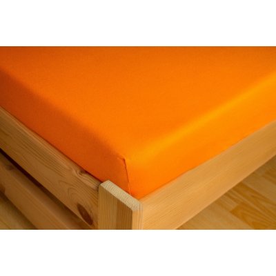 Multani Prostěradlo Jersey Oranžové 180x200