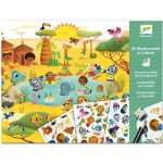 Djeco Sada s protlačovacími obrázky savana poušť a severní pól – Zboží Dáma