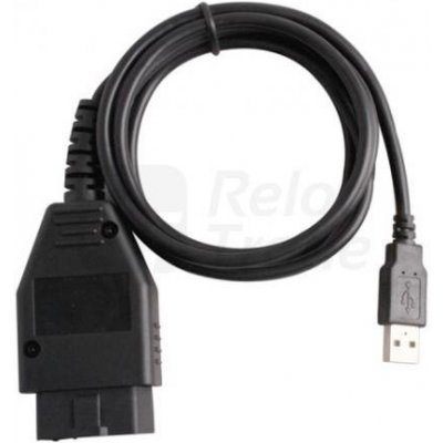 KKL černý - USB VAG OBD II Diagnostický kabel