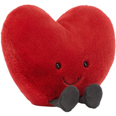 Jellycat Velké červené srdce 17 cm – Zboží Mobilmania