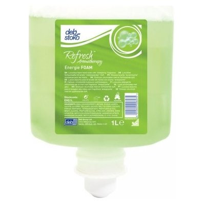 Deb Refresh energy foam tekuté mýdlo na ruce ve formě pěny 6x1l – Zbozi.Blesk.cz