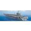 Sběratelský model Italeri Model Kit letadlová loď USS Theodore Roosevelt CVN 71 US NAVY 1986 5531 1:720