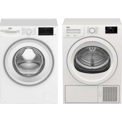 Set Beko B5WFU58416WCSHWG + DPS7405GB5 – Zbozi.Blesk.cz