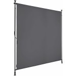 tectake 406157 markýza taija s ruční klikou - 150 x 310 cm,tmavě šedá – Zboží Mobilmania