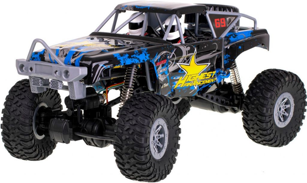 WLToys HOT MONSTER Odolný pomalejší crawler 4x4 RTR 1:10