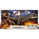 Mattel Jurský svět Křídový kemp Řvoucí Tyranosaurus Rex – Hledejceny.cz