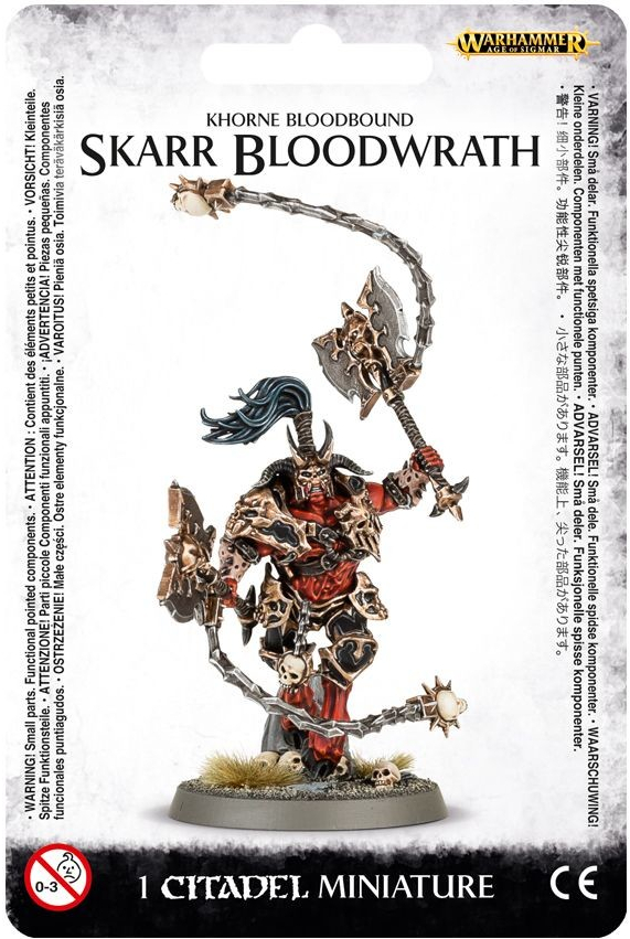 GW Warhammer Chaos Khorne Bloodbound Skarr Bloodwrath