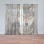 Sablio Záclony Vlk 2: 2ks 150x250cm – Hledejceny.cz