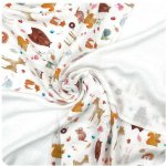 XKKO BMB Bambusové ubrousky Digi Wild Forest MIX 30x30 cm – Sleviste.cz