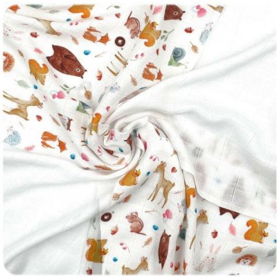 XKKO BMB Bambusové ubrousky Digi Wild Forest MIX 30x30 cm – Sleviste.cz