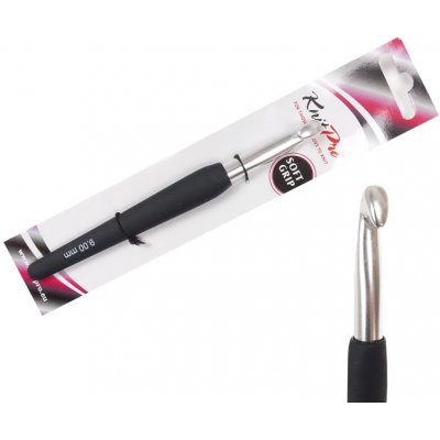 Černý kovový háček 9 mm – Sleviste.cz