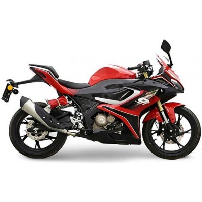 QJ motor SRK 125R Červená – Sleviste.cz