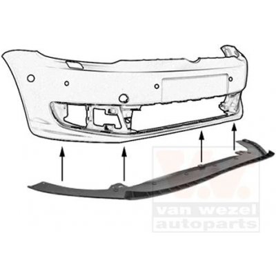 VAN WEZEL Spoiler 5735500 – Zboží Mobilmania
