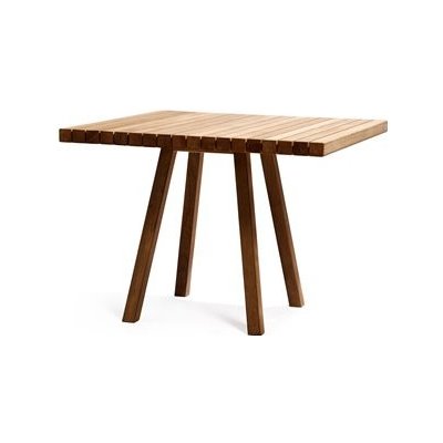 Tribu Teakový jídelní stůl Vis a Vis, čtvercový 99x99x75 cm, rám teak, deska teak – Hledejceny.cz