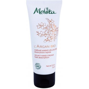 Melvita L'Argan Bio jemný krém na ruce (Fast Absorption) 75 ml