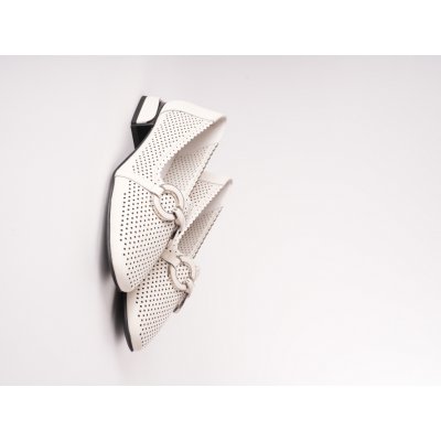 KARISMA dámské mokasíny perforované bílé – Sleviste.cz