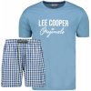 Pánské pyžamo Lee Cooper pánské pyžamo krátké sv.modré