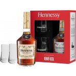 Hennessy Very Special + 2 skleničky 40% 0,7 l (karton) – Zboží Dáma