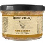Fresh Valley kuřecí maso ve vlastní šťávě 200 g – Zboží Mobilmania
