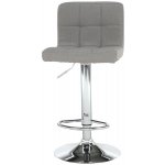 Kondela Kandy New Taupe šedohnědá látka + chrom – Zboží Dáma