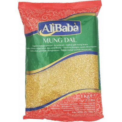 AliBaba Žluté loupané fazole Mung Dal 1 kg – Zboží Dáma