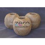 Provaz/motouz jutový 100 g (60 m) – Zboží Dáma