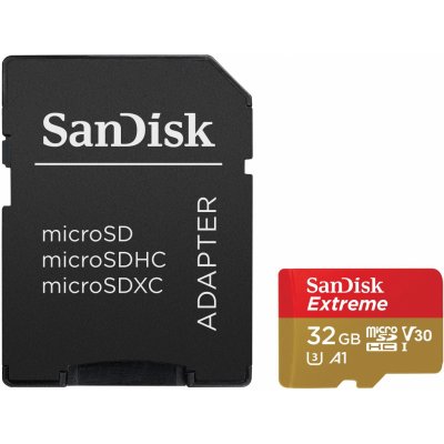 SanDisk microSDHC 32 GB SDSQXAF-032G-GN6AA – Hledejceny.cz