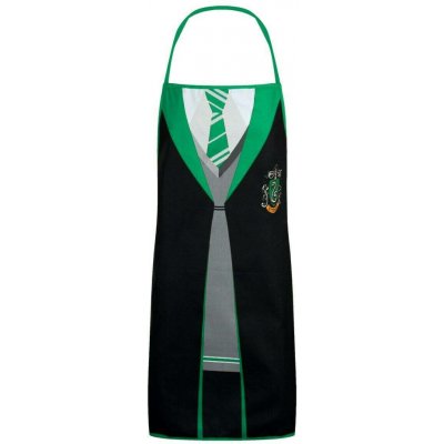 CurePink zástěra Harry Potter Slytherin Zmijozel – Sleviste.cz