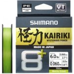 Shimano Pletená Šňůra Kairiki 8+ Mantis Green 150m 9,8kg 0,16mm – Zboží Dáma
