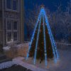 Vánoční osvětlení Nabytek XL Světelná síť na vánoční stromek 400 modrých LED diod 400 cm