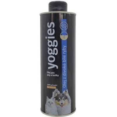 Yoggies za studena lisovaný olej z bílé divoké ryby v luxusním balení 250 ml – Hledejceny.cz