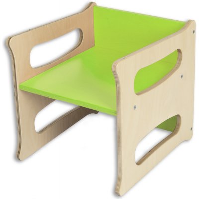 Hajdalánek židle TETRA 3v1 bříza zelená TETRANATURZELENA – Zboží Mobilmania