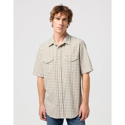 Wrangler pánská košile 112350579 green – Hledejceny.cz