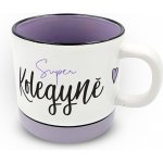 Nekupto Hrnek s potiskem Super kolegyně Pastel 300 ml – Sleviste.cz